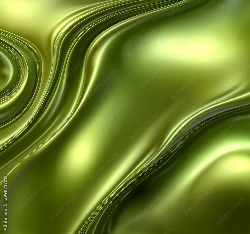 Fototapete a vibrant abstract background with a gradient of green and yellow hues, creating a dynamic and visually appealing pattern