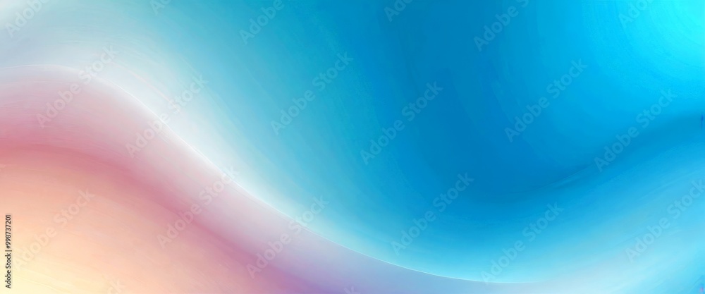 Poster a gradient background transitioning from light blue at the top to a darker blue at the bottom, with 