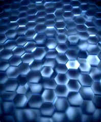 a close-up view dark, textured surface composed of numerous small hexagonal shapes, creating a visually striking and abstract pattern