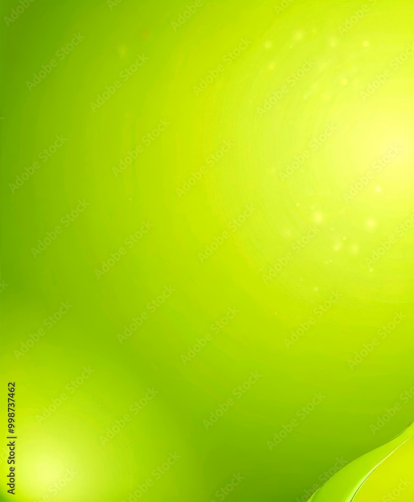Aufkleber a vibrant, abstract background with a gradient of green, transitioning from a darker shade at the top to a lighter one at the bottom devoid of any discernible