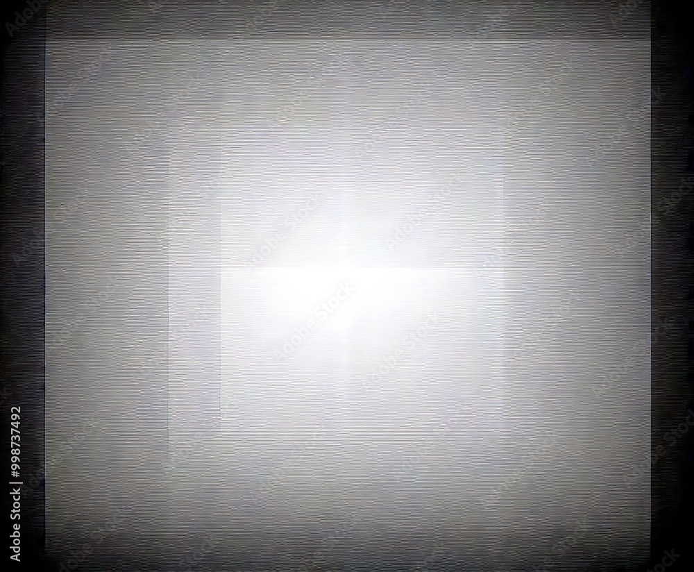 Poster a white square with a dark gray border, set against a light gray background