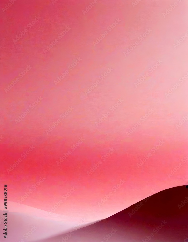 Poster a gradient background transitioning from a light pink at the top to a darker pink at the bottom, cre