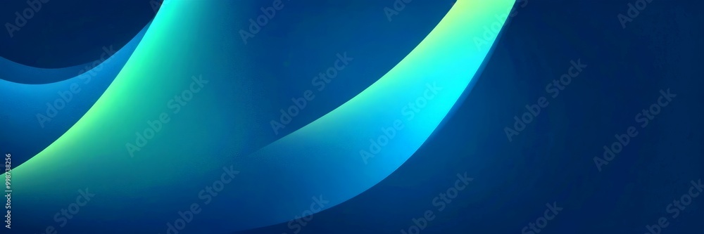 Aufkleber a gradient of blue and green colors, with the blue color appearing to be more dominant, creating a s