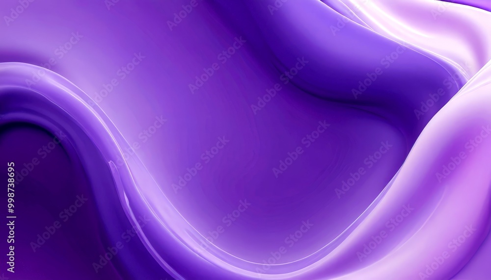 Aufkleber a purple abstract background with a gradient effect, transitioning from a deep purple at the top to a lighter shade at the bottom The curved lines and smooth transitions create