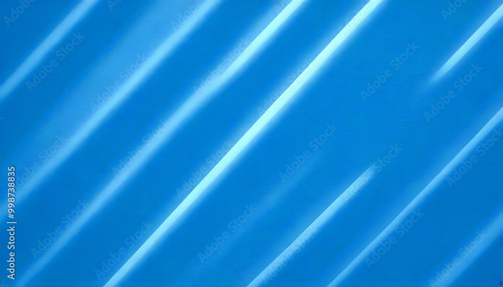 Leinwandbilder a diagonal pattern of blue lines, creating a sense of movement and depth The lines are slightly tilted, adding a dynamic element to the composition The does not