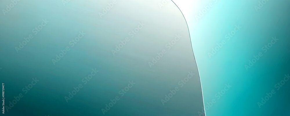 Aufkleber a gradient background transitioning from a light blue at the top to a darker blue at the bottom, with a subtle curve in the middle