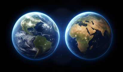 Fototapeta premium earth in space