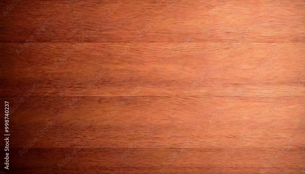 Aufkleber a close-up view dark brown wooden surface, with visible grain patterns and a smooth, uniform texture