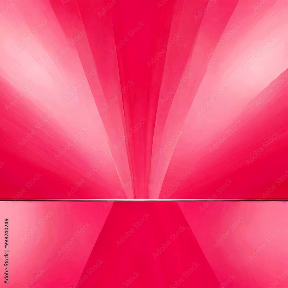Fototapete a vibrant abstract background with a gradient of pink and white colors the central focus is a horizo