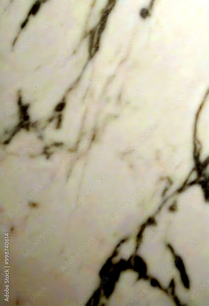 Poster Marble surface with a subtle pattern of gray lines and spots