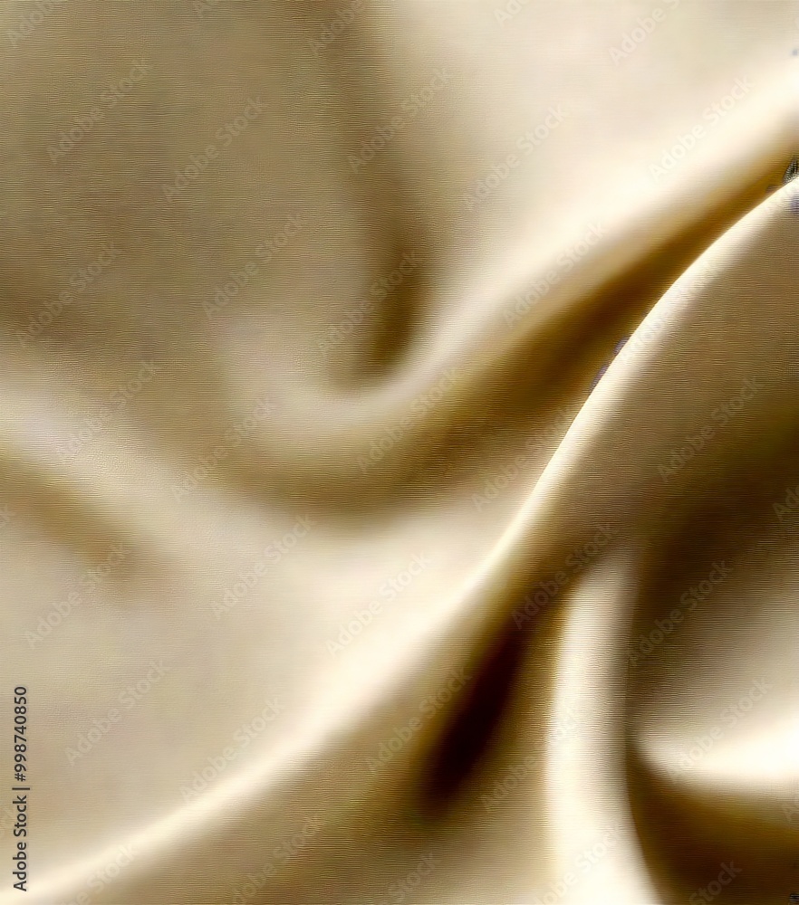 Poster a close-up view soft, flowing white fabric, with a subtle texture and a gentle curve