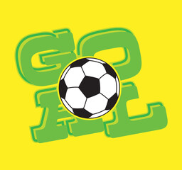 Soccer Vector, Soccer Goal, Goal Sign, Football, Futbol, Futbol Vector, American Soccer Ball, Soccer Ball Vector Illustration Background