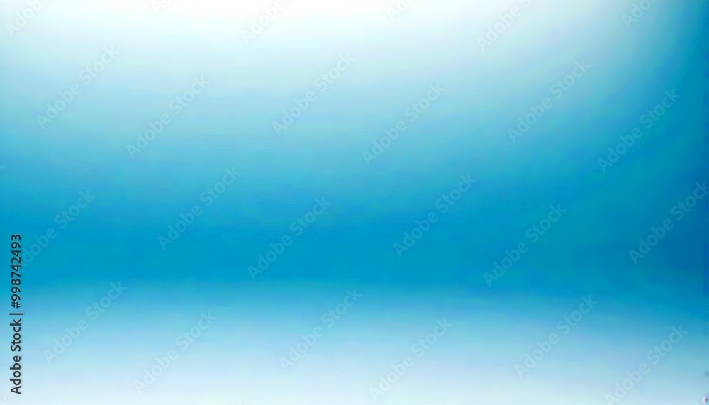 Fototapete a gradient of blue and white, with the blue transitioning from a darker shade at the top to a lighte