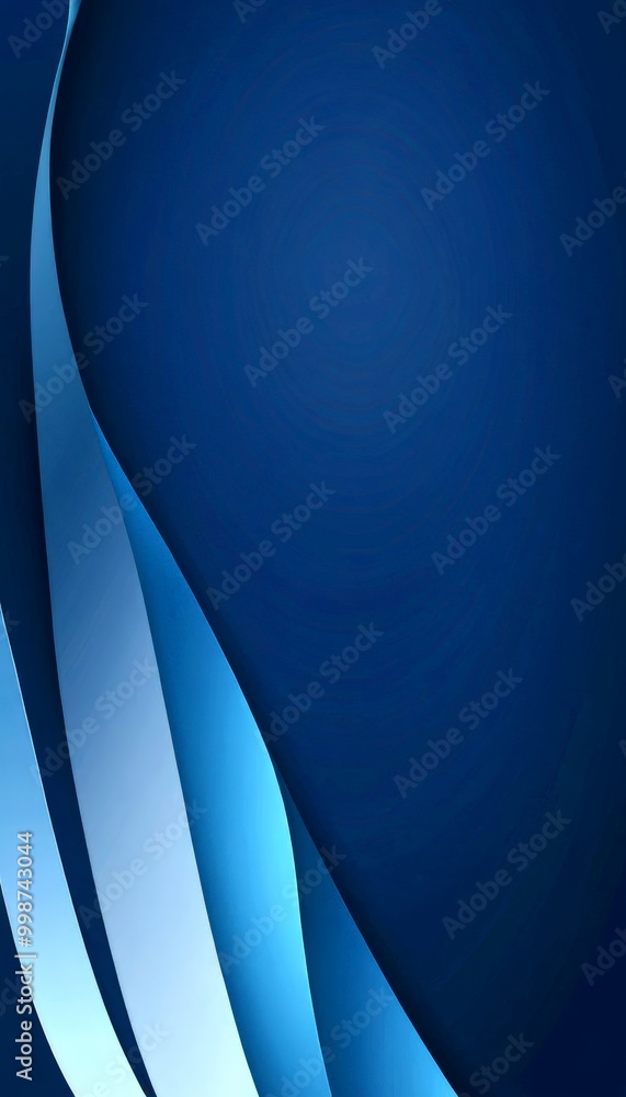 Poster a gradient of blue and white, with the blue and white colors transitioning smoothly from left to rig
