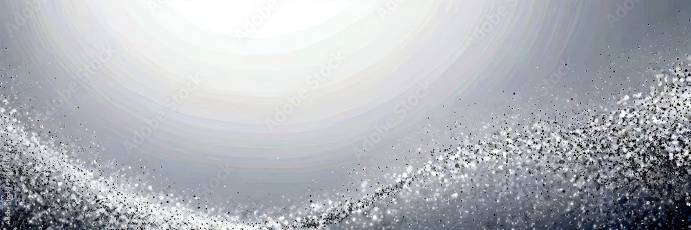 Aufkleber A white background with a gradient of gray and black speckles, creating a textured and dynamic visual effect