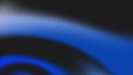 Grainy gradient background banner with a blue, black, and white noisy texture, ideal for a poster header or backdrop design.
