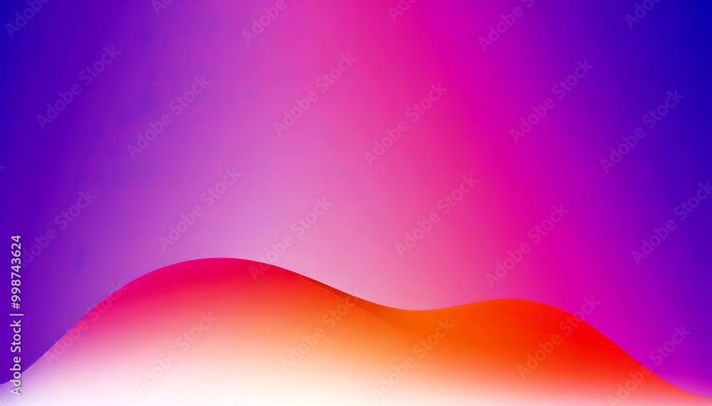 Poster a gradient background transitioning from purple to pink, with a subtle orange gradient at the bottom The gradient is smooth and continuous, creating a visually appealing