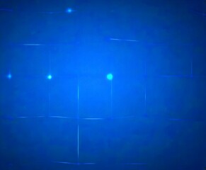 Obraz premium a dark blue background with a grid-like pattern of thin blue lines, creating a sense of depth and dimension