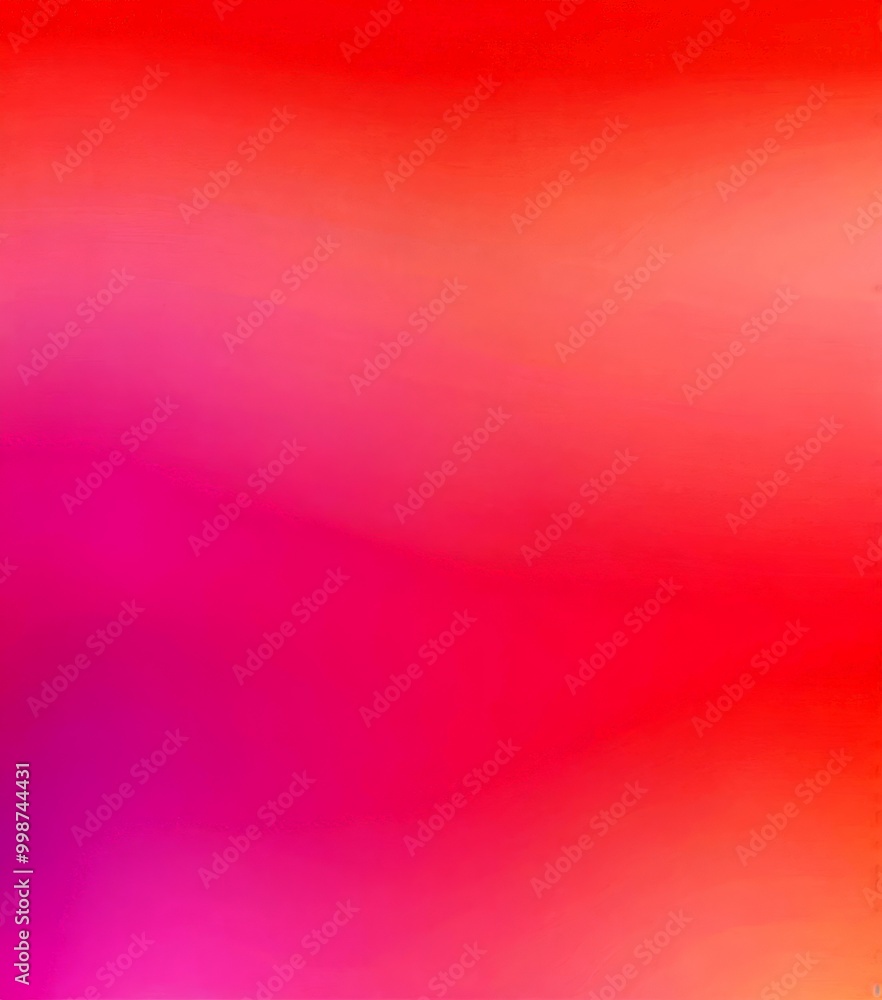 Poster a gradient background transitioning from a deep pink at the top to a lighter orange at the bottom, creating a visually appealing and harmonious color palette