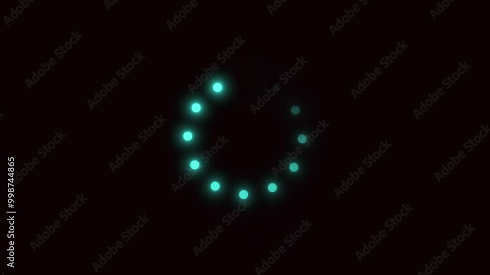 Poster circle loading animation. progress bar , waiting spinning , loading concept. motion graphic and anim
