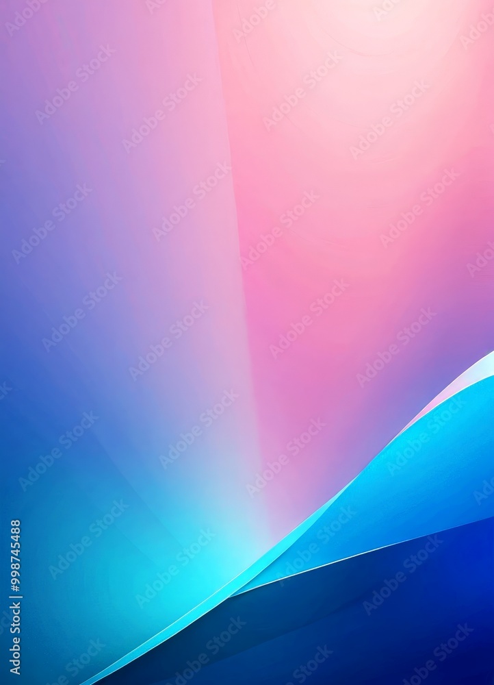 Aufkleber a gradient background with a gradient of pink and blue colors, transitioning from a deep pink at the