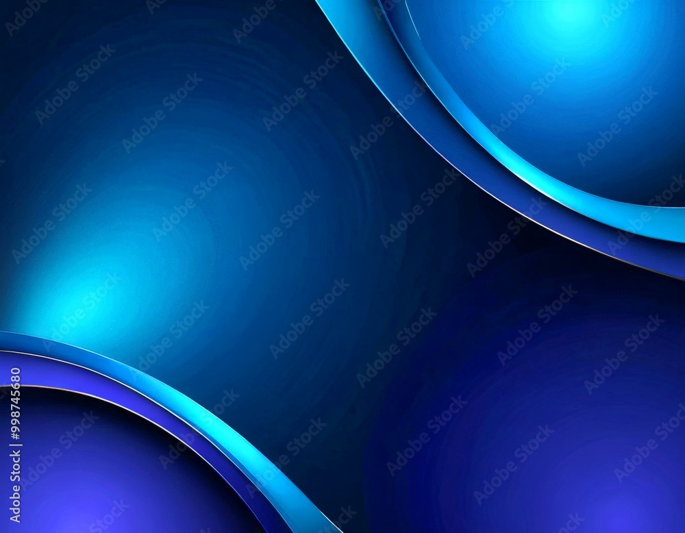 Poster a gradient background with blue and purple hues, creating a visually striking and abstract composition