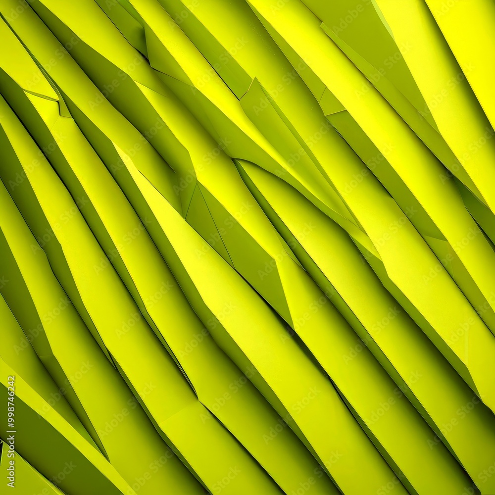 Poster a close-up view geometric pattern composed of intersecting diagonal lines and triangles, creating a vibrant and dynamic visual effect