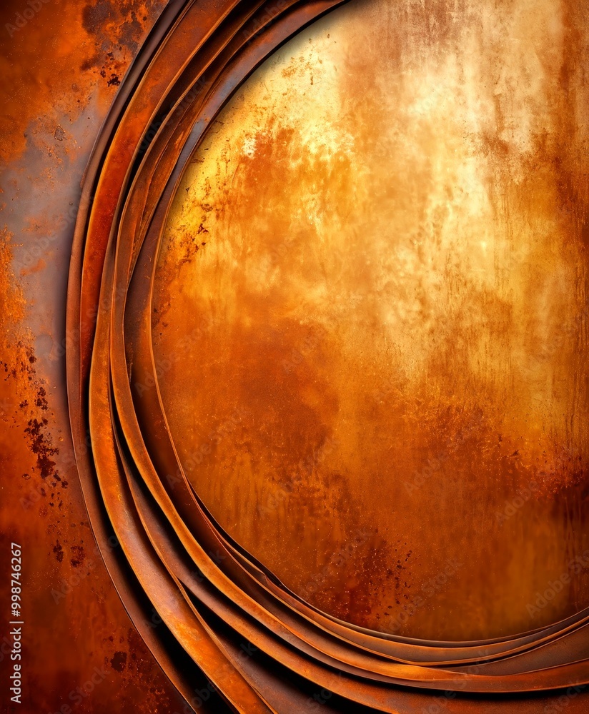Poster a textured, abstract background with a warm, earthy color palette the dominant colors are brown and 