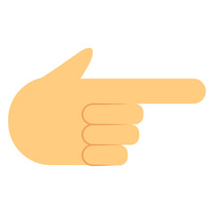 Pointer Hand Cursor clipart Illustration