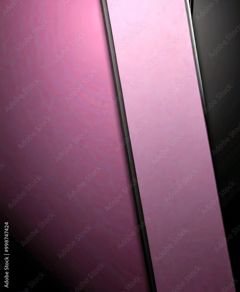 Aufkleber a close-up view smartphone with a pink and black color scheme, set against a gradient background transitioning from black to pink
