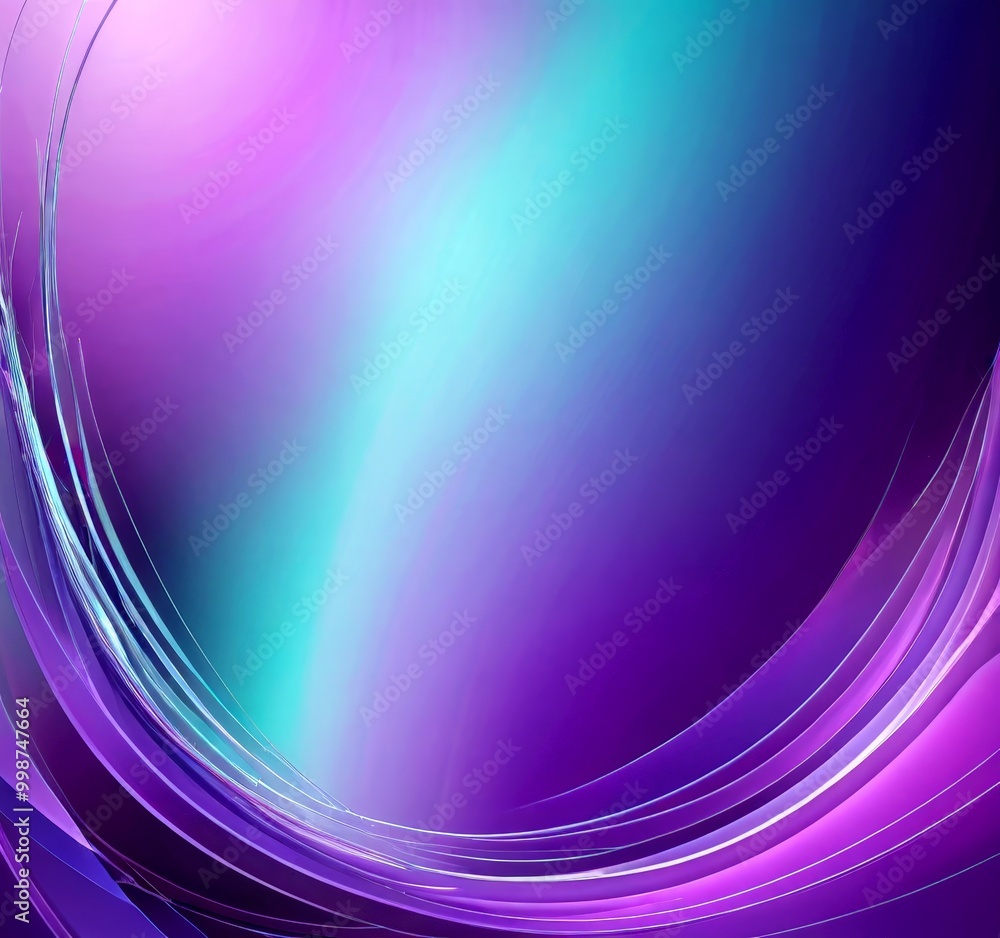 Poster a gradient background transitioning from a deep purple at the top to a lighter shade at the bottom, with a subtle blue gradient in the middle rotated 90