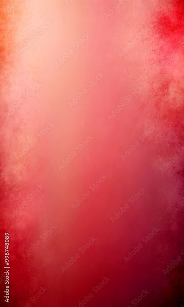 Poster a blurred, abstract background with a gradient of pink and red hues, creating a soft, gradient effect