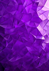 Fototapeta premium a purple abstract pattern composed of numerous triangular shapes, creating a visually striking and textured design