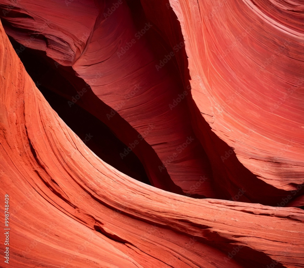 Aufkleber the captures the intricate and captivating patterns natural rock formation, showcasing the vibrant r