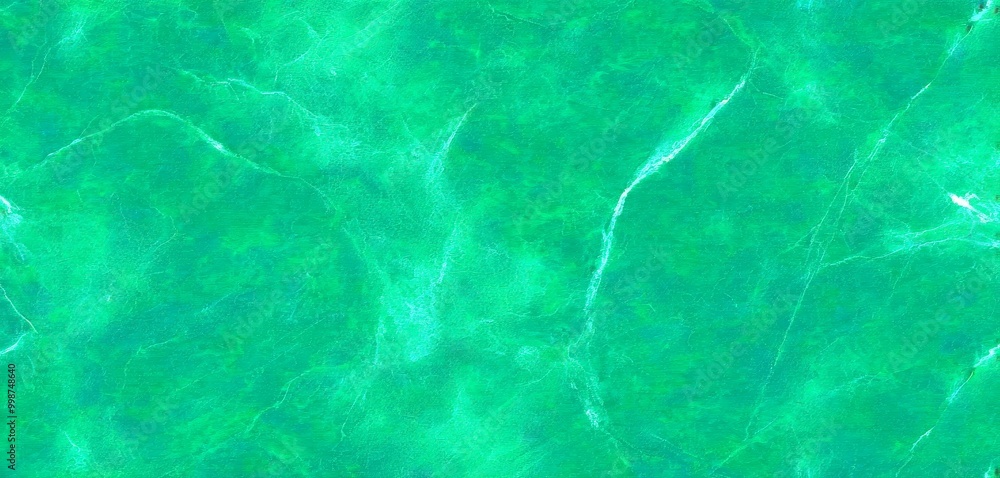 Poster a close-up view dark green marble surface with a subtle pattern of cracks and lines