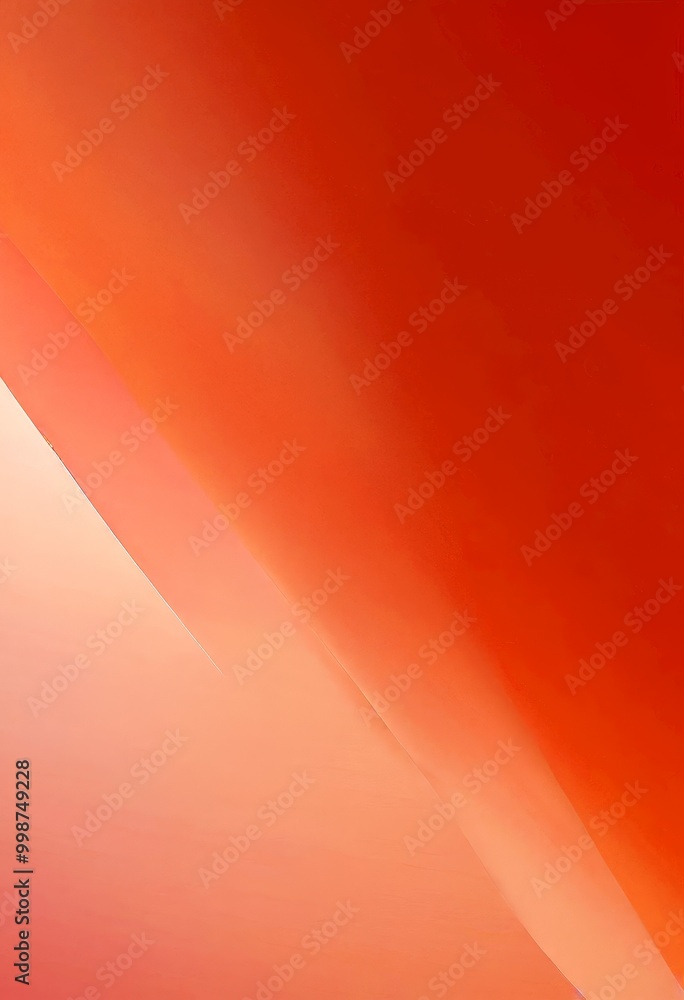 Leinwandbilder a gradient of warm colors, transitioning from a soft pink at the top left to a deep red at the bottom right. The gradient is smooth and continuous, creating a sense of depth