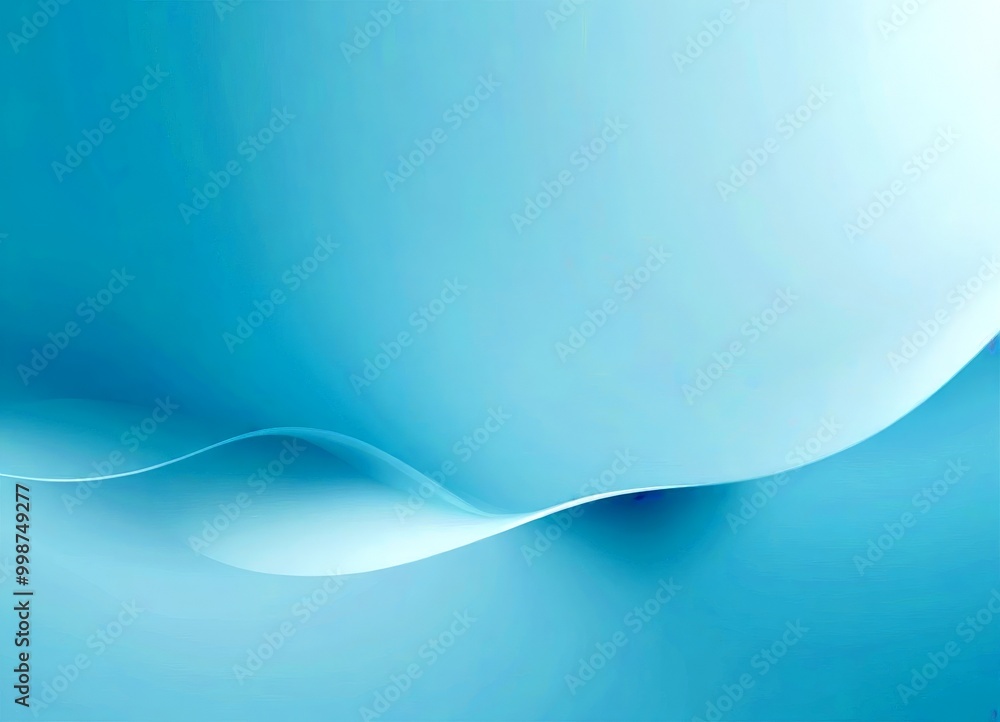 Aufkleber a gradient of light blue hues, transitioning from a darker shade at the top to a lighter one at the bottom The gradient is smooth and continuous, creating a sense of depth