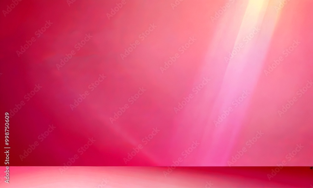 Aufkleber a digital illustration pink background with a diagonal line of light shining through, creating a dynamic and abstract visual effect
