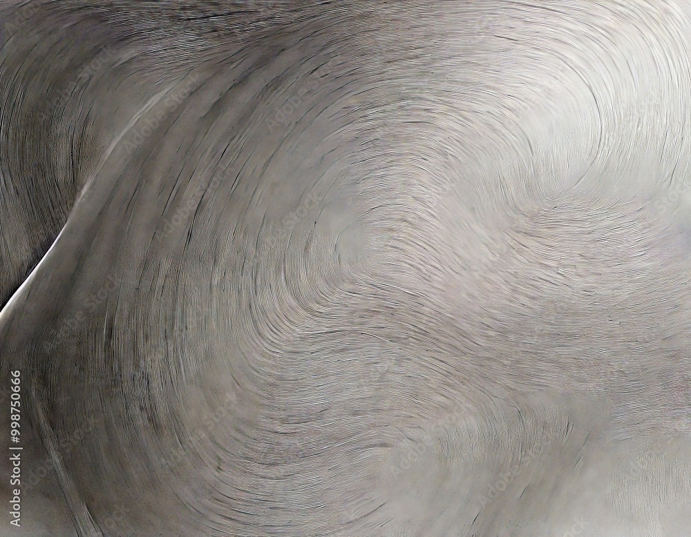 Poster a close-up view textured gray surface, with a swirling pattern of lines and curves that create a sense of movement and depth