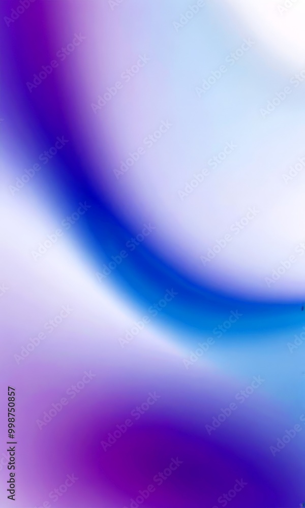 Poster a gradient background transitioning from a light purple at the top to a darker blue at the bottom, creating a sense of depth and movement