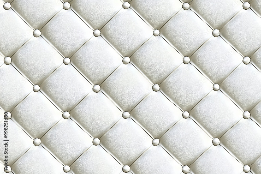 Poster a seamless white gray square grid tiles pattern wall background in 3d.