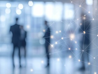 Professional networking events foster interactions among business professionals amid a contemporary office setting, creating opportunities for meaningful connections and collaborations.