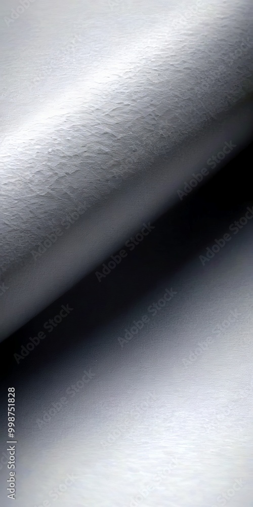 Poster a close-up view textured surface, possibly a fabric or paper, with a gradient of dark and light gray