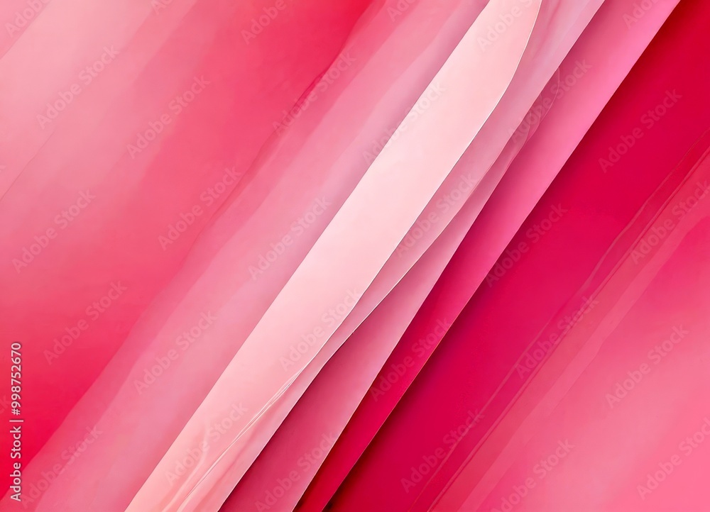 Poster a gradient of pink and white colors, creating a visually appealing abstract pattern