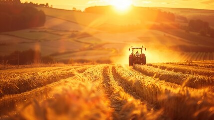 Fototapeta premium Concept of growing healthy food, diet and farming. AI generated.