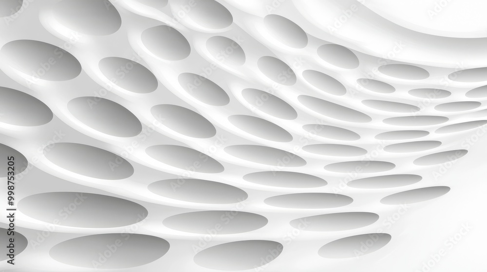 Poster an abstract technology background with a grey and white dot pattern gradient light texture. abstract