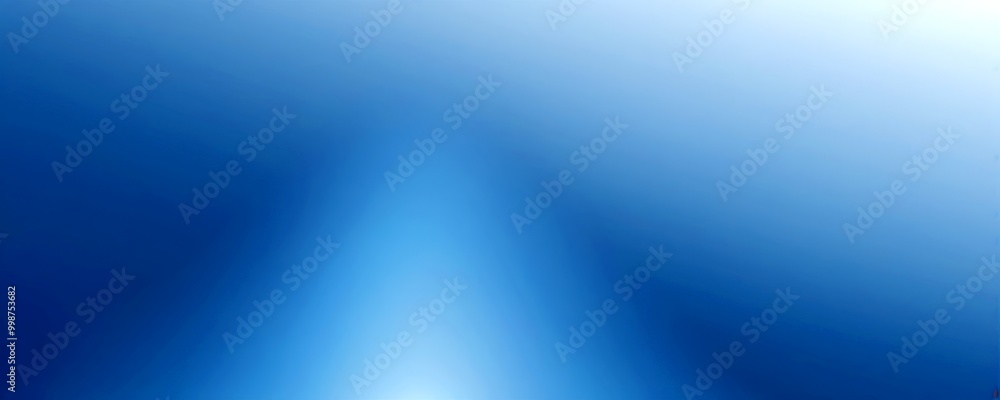 Fototapete a gradient background transitioning from a deep blue at the top to a lighter shade at the bottom, creating a sense of depth and movement