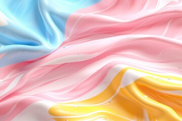 Fototapeta premium Stunning abstract fluid art seamless pattern background