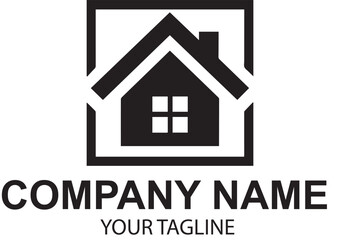 vector real etate logo design 