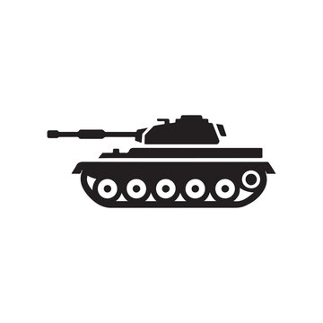 recommend clip art: Armored Vehicle Silhouette Design - Striking and Detailed Illustration of a Modern Military Tank, Perfect for Use in Defense-related Branding, War-themed Marketing, or Military Corporate Identity.
                    